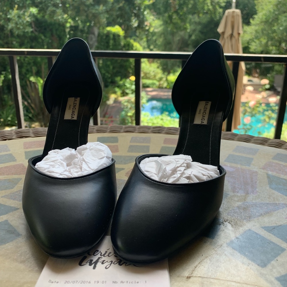 Balenciaga D’orsay heels